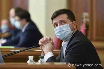 Ukraine's president tests positive for COVID-19