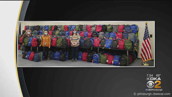 Wall Of Kindness Provides Homeless Children With Personal Care And School Supplies