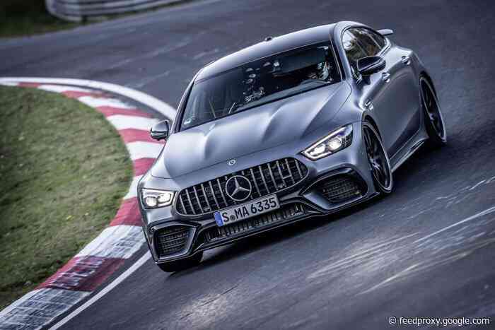 2021 Mercedes AMG GT 63 S is the fastest luxury class vehicle on the Nürburgring Nordschleife