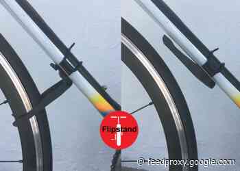 Flipstand unique lightweight bike stand