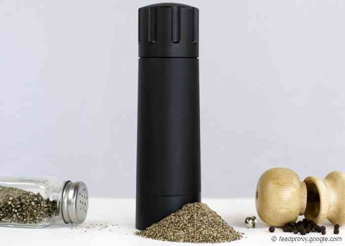 MÄNNKITCHEN Pepper Cannon grinds your pepper at super speed