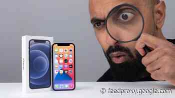 iPhone 12 Mini gets unboxed (Video)