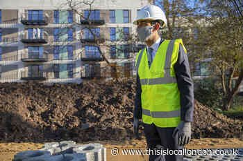 Rishi Sunak in Hayes to see work on former Nestles site