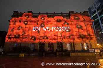 Blackburn's hi-tech tribute to the fallen for Remembrance Day
