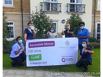 Mill Hill care home 'delighted' after receiving 'Good' rating