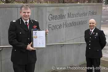 Greater Manchester Police handed gold award in Defence Employer Recognition Scheme