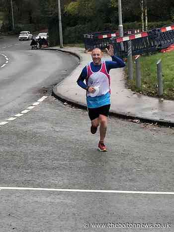 Charity champion! Alan Done his ten marathons in ten days