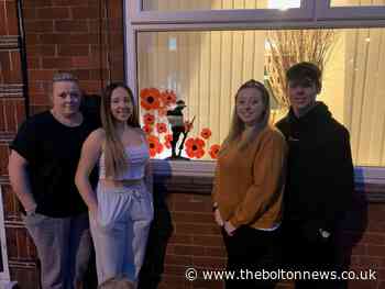 Family make Poppy art and donate cash to Royal British Legion