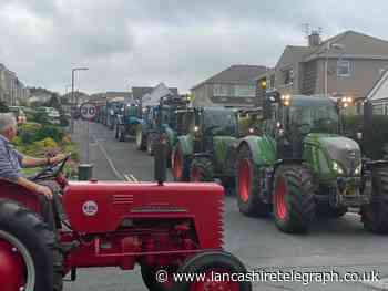 Annual tractor run a socially distanced success for East Lancs charity