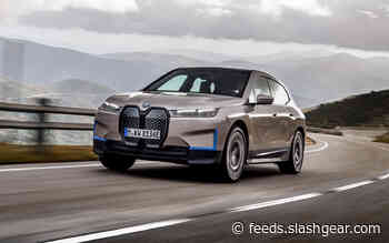 BMW iX is a 300 mile luxury electric SUV coming in 2022