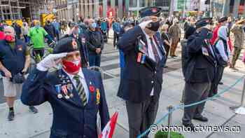 Hundreds watch virtual Remembrance Day ceremony in Ontario to honour fallen soldiers