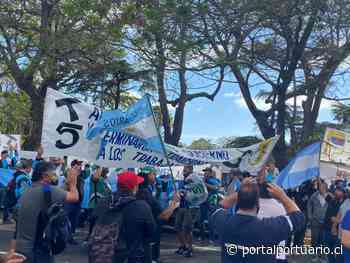 Argentina: Gremios del Puerto de Buenos Aires entregan petitorio al Presidente por Terminal 5 - PortalPortuario