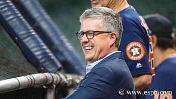 Former GM Jeff Luhnow files lawsuit against Houston Astros after sign-stealing scandal - ESPN