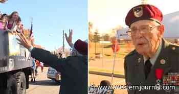 WWII Veteran Gets Heartwarming Surprise on 96th Birthday