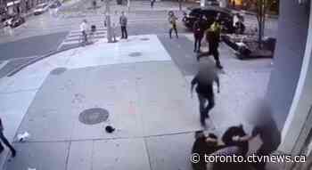 New video shows police takedown of suspects in Toronto shooting that wounded 12-year-old
