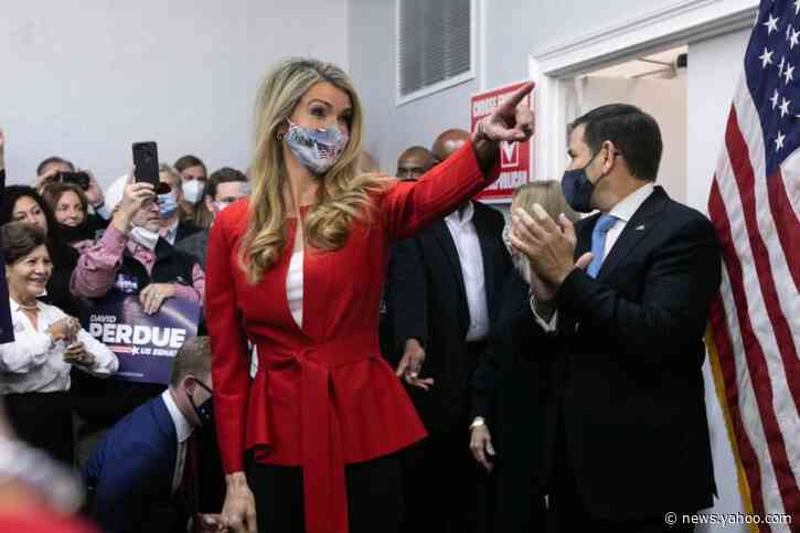 Georgia senators hold 1st runoff rally in a packed, windowless room as coronavirus cases spike
