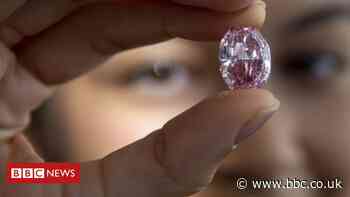 'Largest ever auctioned' purple-pink diamond sells for $26.6m (£20.1m)