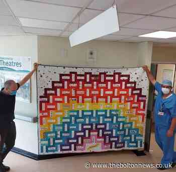 Quilt honours hospital staff who helped to save our lives