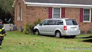 POLICE: Minivan slams into house after driver has medical emergency - WITN