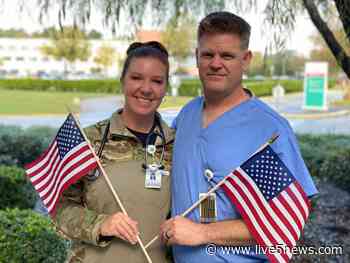 WATCH: Trident Medical welcomes physician assistant returning from Iraq - Live 5 News WCSC