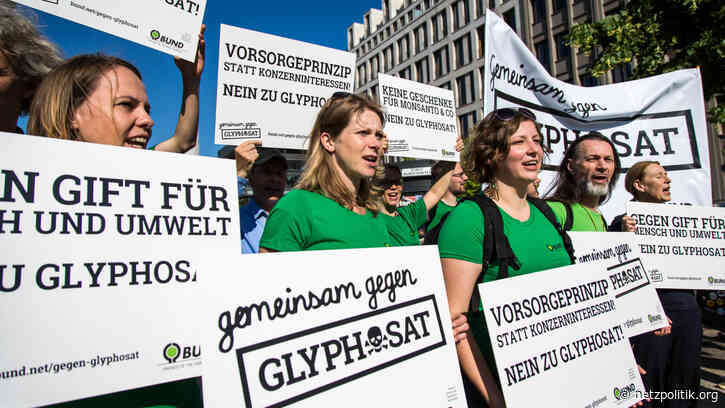 Zensurheberrecht: Glyphosat-Gutachten durfte veröffentlicht werden