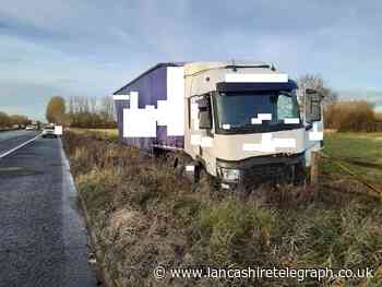 Lorry driver tests positive for cocaine