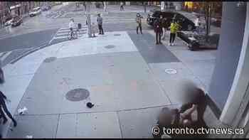 Twelve-year-old boy struck by gunfire in quadruple Toronto shooting dies in hospital