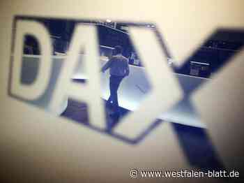 Dax leidet nach jüngster Rally unter Gewinnmitnahmen - Westfalen-Blatt