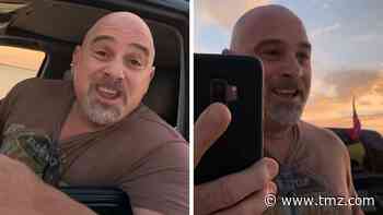 Trump Supporter Goes Ballistic on Woman Flipping Him Off Over Trump Flags
