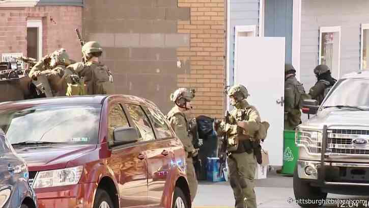 SWAT Team Responds To Situation In Millvale