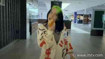 Billie Eilish Is Queen Of The (Deserted) Mall In Eerie ‘Therefore I Am’ Video