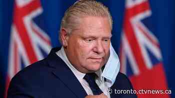 Premier Ford denies not listening to Ontario health officials who called for stricter restrictions