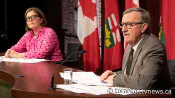 Ontario government announces new COVID-19 modelling data