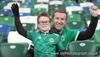 In pictures: Northern Ireland fans in Windsor Park to try and roar side towards Euro 2020 in play-off against Slovakia