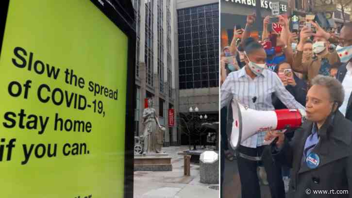 ‘Stop having guests & cancel Thanksgiving plans’: Chicago mayor introduces new Covid-19 ‘stay-at-home advisory’