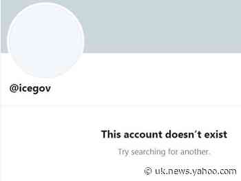 ICE Twitter account deactivated for several hours and replaced by a message saying it ‘doesn’t exist’