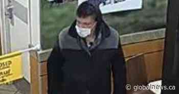 Police seek man who allegedly punched Lethbridge Tim Hortons employee in the face - Global News
