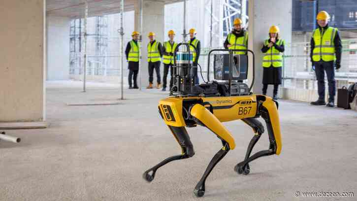 Foster + Partners adopts Spot the Boston Dynamics robot dog