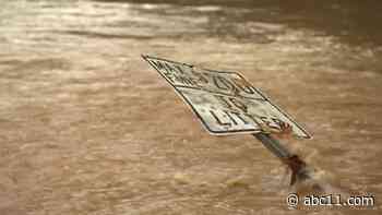 NC weather: Flood Warnings in effect for much of central North Carolina until further notice