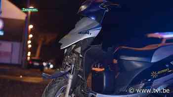 Chauffeur rijdt scooter met koppel omver in Borgloon en vlucht - TV Limburg