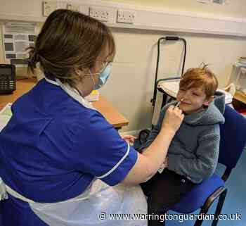 Needle-free way to give Warrington children flu jab - while reducing coronavirus risk