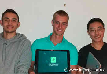 Student entrepreneur talks about working on a start-up during a pandemic | Imperial News - Imperial College London