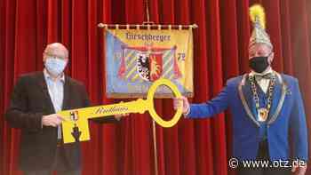 Narren übernehmen in Hirschberg den Rathausschlüssel auch in Corona-Zeiten - Ostthüringer Zeitung