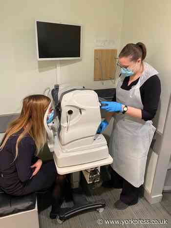 Opticians in York using new enhanced technology