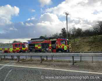 M65 near Blackburn closed in both directions