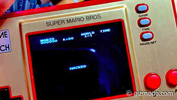Nintendo's New Game & Watch Hacked a Day Before It's Official Release