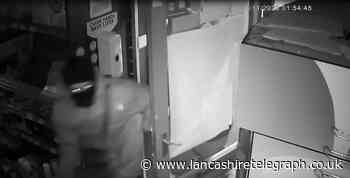 CCTV footage of Ribble Valley burglary shows masked men entering petrol station