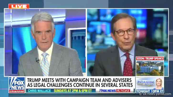 Chris Wallace Shuts Down Fox Reporter’s Claim That Trump Is Actually ‘Winning’ Somehow