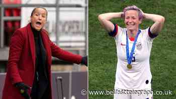 Casey Stoney not worried by Megan Rapinoe criticism of Manchester United