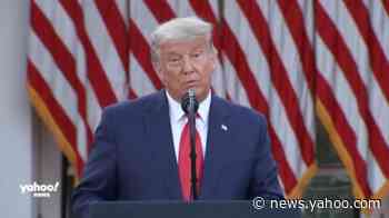 Trump appears to almost accept that he lost the election